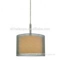 SASO hot sale new product,modern mini-pendant light with silver shade and acrylic diffuser for coffee shop or dress shop